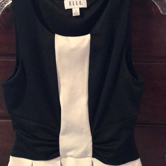 Elle size 6 black and white dress - Picture 7 of 7